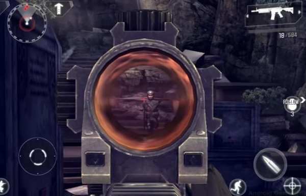 Reruns Modern Combat4 स्क्रीनशॉट 2