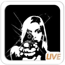 Broken Screen HDLive wallpaper أيقونة