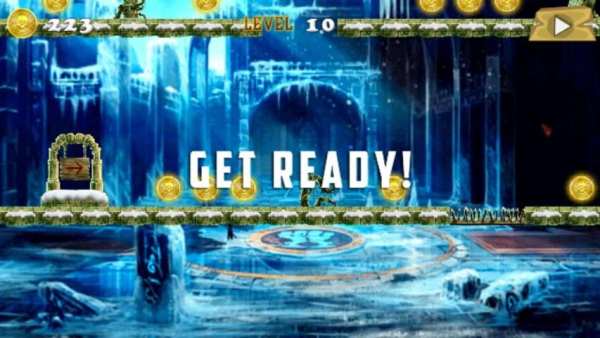 Subway Frozen Princess Game screenshot 1