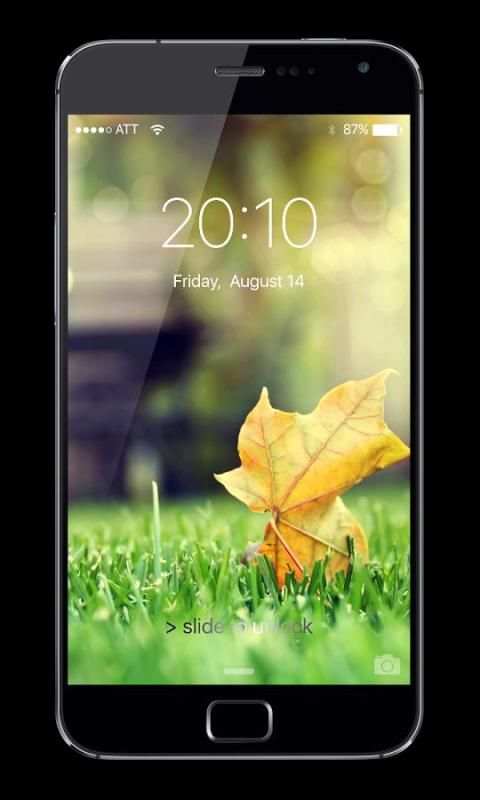 IPhone Lock Screen for Android 1 تصوير الشاشة