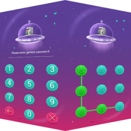 AppLock Theme SpaceTravel आइकन