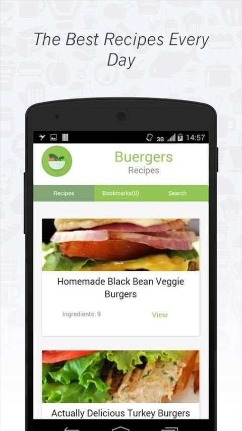 Burgers Recipes скриншот 3