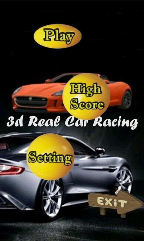 3D Real Car Racing screenshot 1