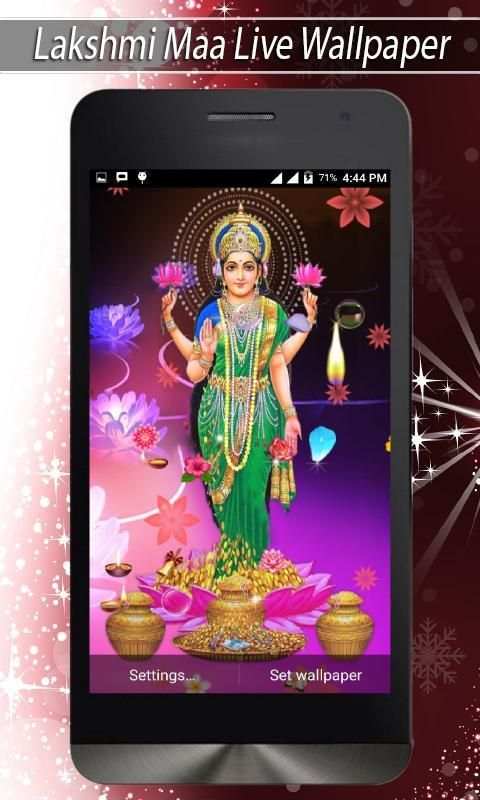 Lakshmi Maa Live Wallpaper स्क्रीनशॉट 3