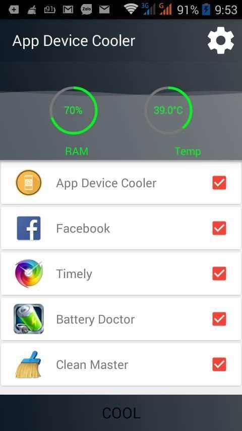Device Cooler screenshot 5