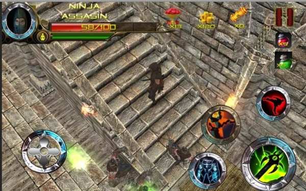 Ninja Assassin : Castle Heroes screenshot 3