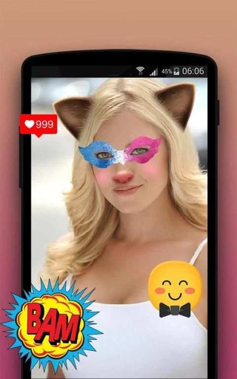 Funny Face For Social Apps 2 تصوير الشاشة