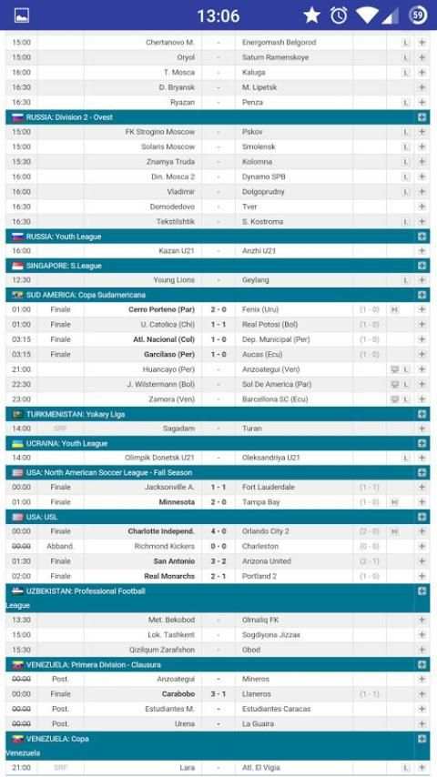 Football Live Scores screenshot 3