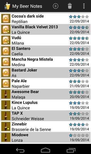 My Beer Notes скриншот 6