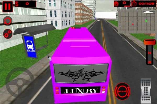 Crazy Bus Driver 3D 2016 screenshot 4