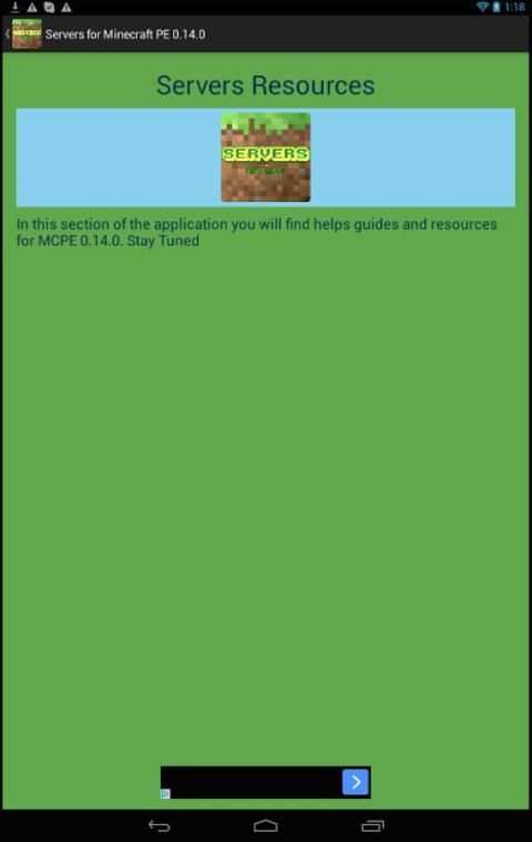 Servers for Minecraft PE 0.14 screenshot 3