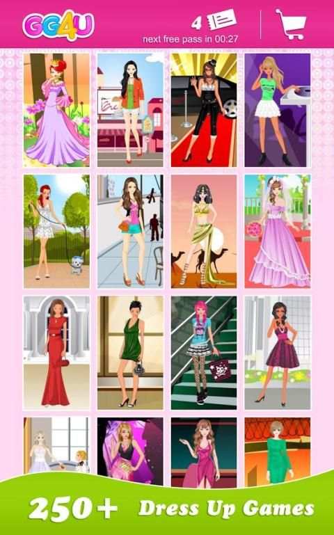 Dress Up Games - GG4U 2 تصوير الشاشة
