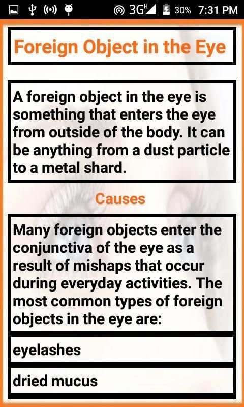 Eye Problem Disease स्क्रीनशॉट 3