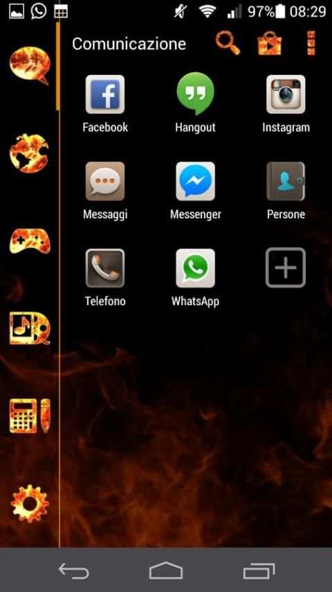 SL THEME FIRE скриншот 3