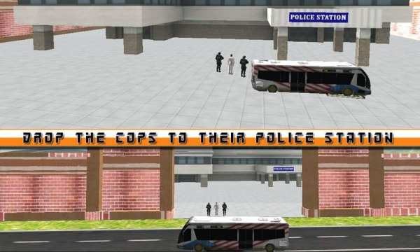 Police Bus Prisoner Transport screenshot 10
