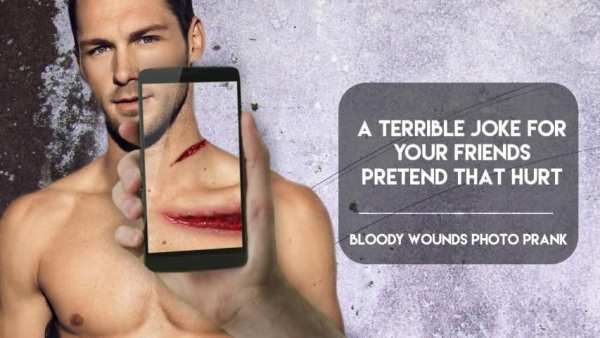 Bloody Wounds Photo PRANK स्क्रीनशॉट 2