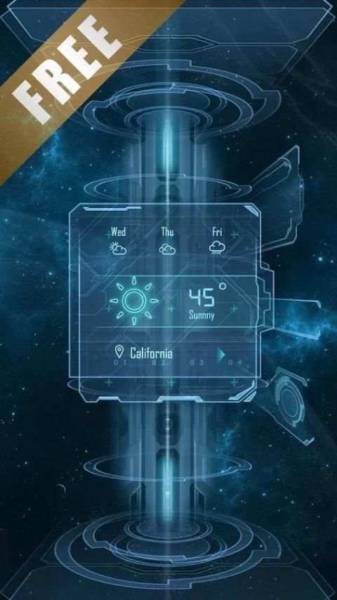 Future 3D Launcher & Locker 2 تصوير الشاشة