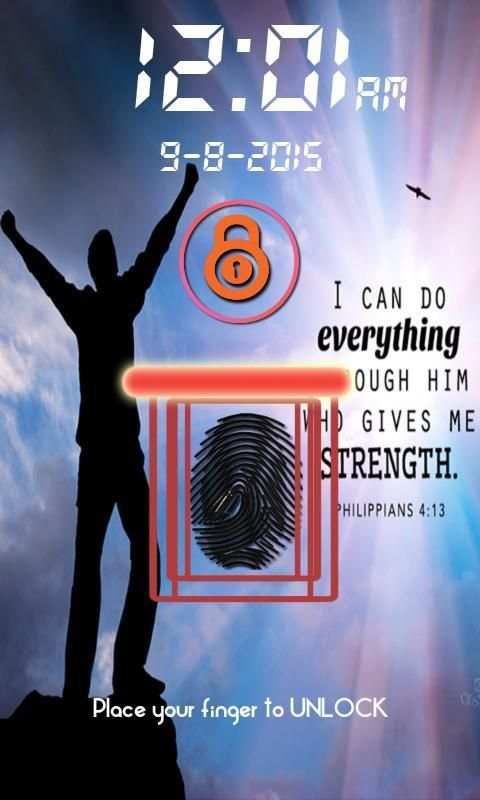 FingerPrint Lock Screen Prank 4 تصوير الشاشة