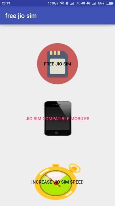 Free jio sim screenshot 3