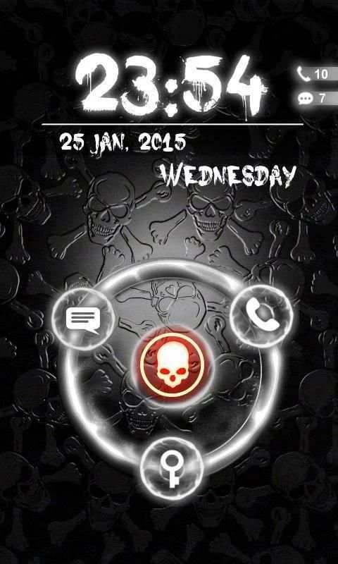 GO Locker FireSkull Free Gray screenshot 5