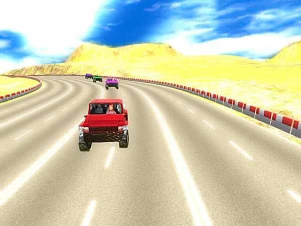 Monster Car Racing скриншот 4