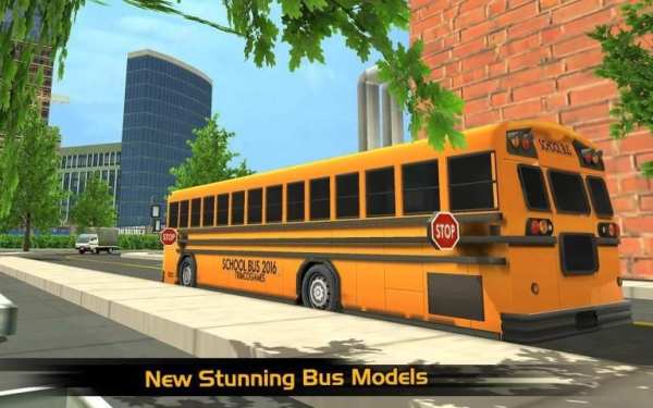 School Bus Simulator 2017 स्क्रीनशॉट 3