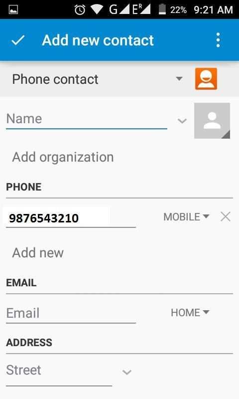 UPDATES CONTACT स्क्रीनशॉट 4