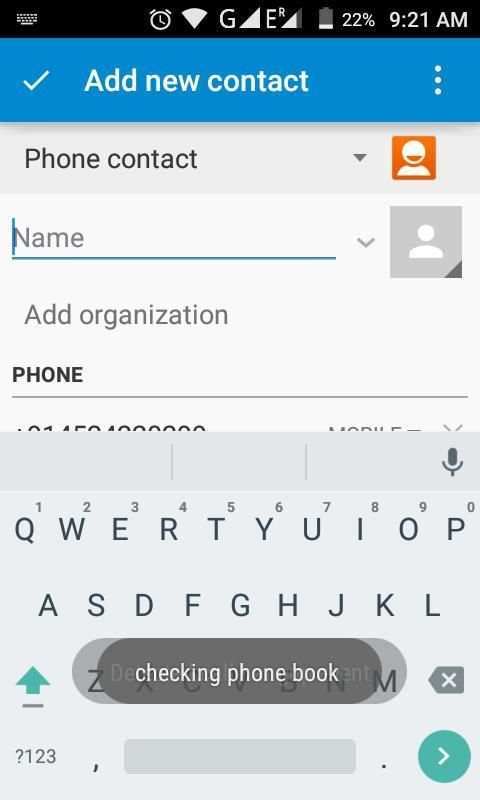 UPDATES CONTACT स्क्रीनशॉट 1