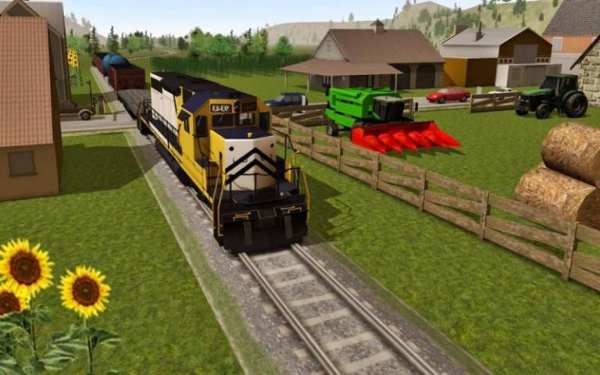 Train Drive Simulator 2016 स्क्रीनशॉट 5
