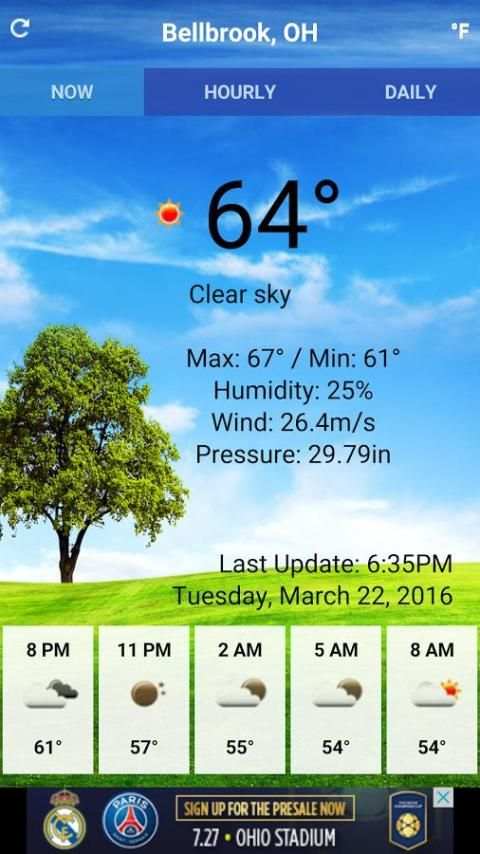Weather Forecast - App screenshot 3
