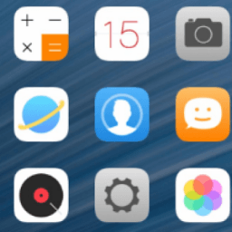 skin phone theme आइकन