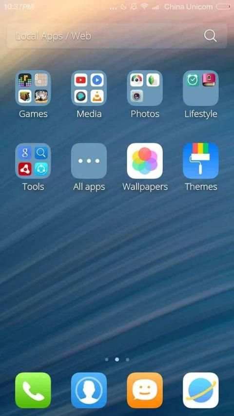 Tema iphone 7 screenshot 1