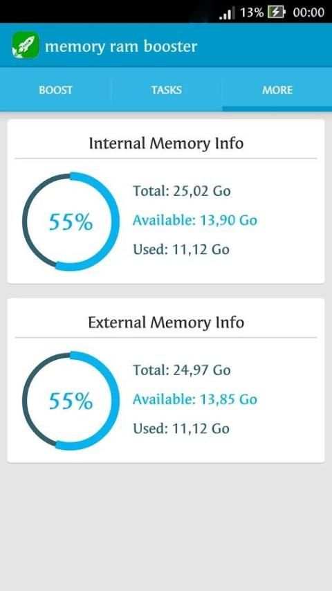Memory Ram Booster скриншот 1
