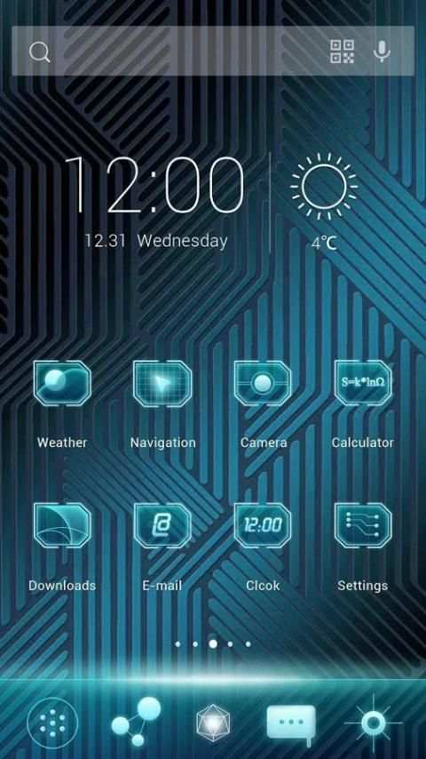 Cool Technology-Solo Theme 3 تصوير الشاشة