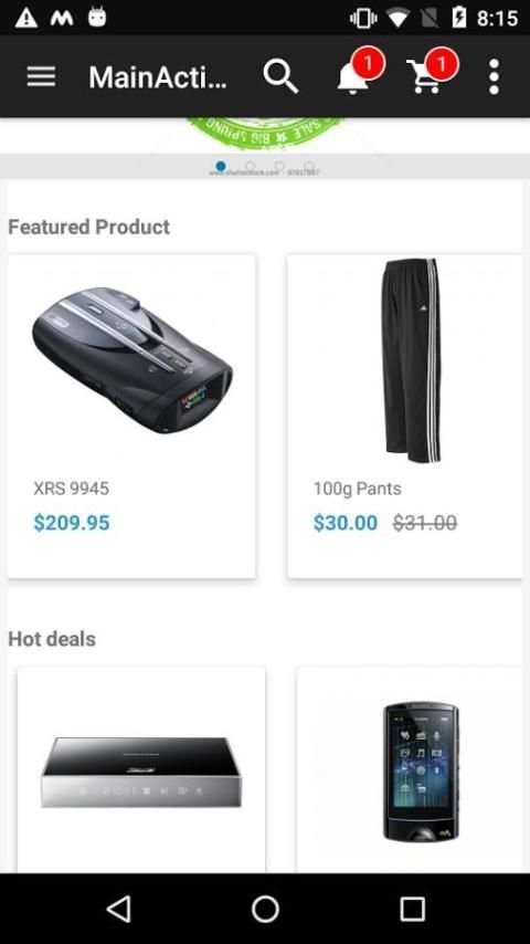 CS-Cart Mobikul Mobile App скриншот 7