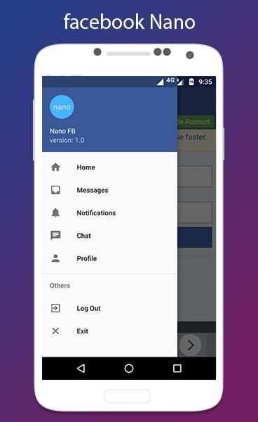 Nano for Facebook (save video) screenshot 2