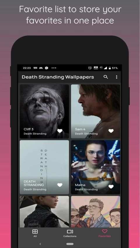 Death Stranding Wallpapers 2 تصوير الشاشة