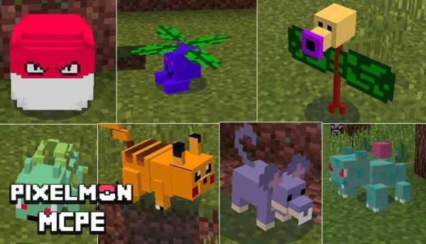 Pixelmon GO MOD For MCPE screenshot 1