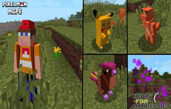 Pixelmon GO MOD For MCPE screenshot 2
