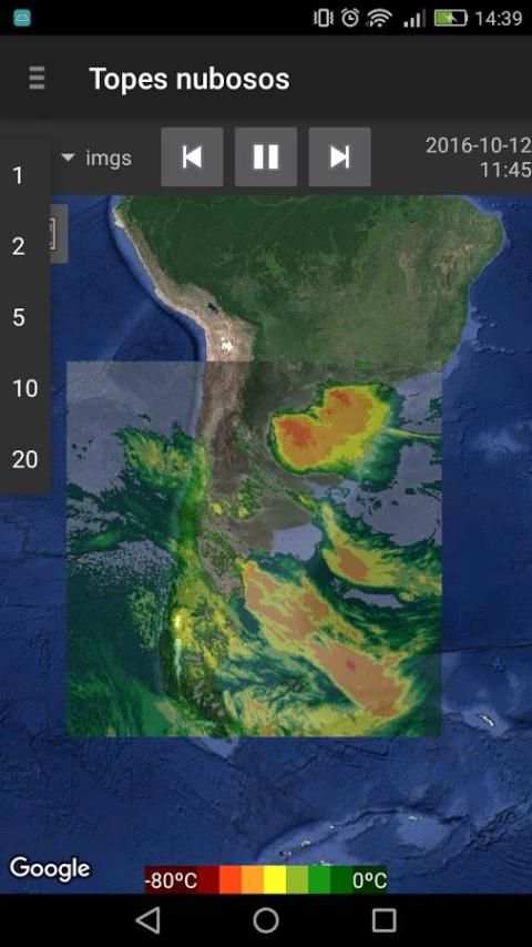 SEPA Precipitaciones screenshot 3