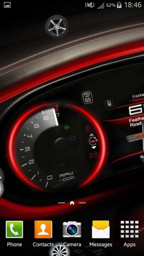 Car Dashboard Live Wallpaper 2 تصوير الشاشة