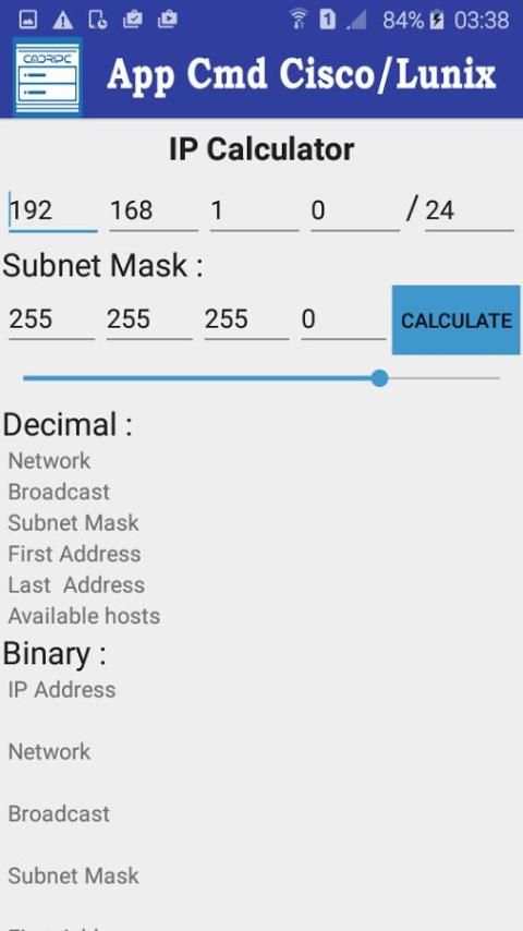 Cidr IPv4 Subnet Calculator screenshot 2