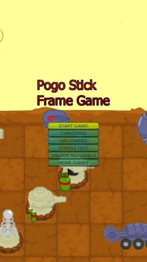 Pogo Stick Fram Game скриншот 1