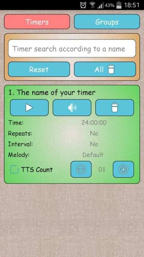 TTS Timer Free screenshot 3