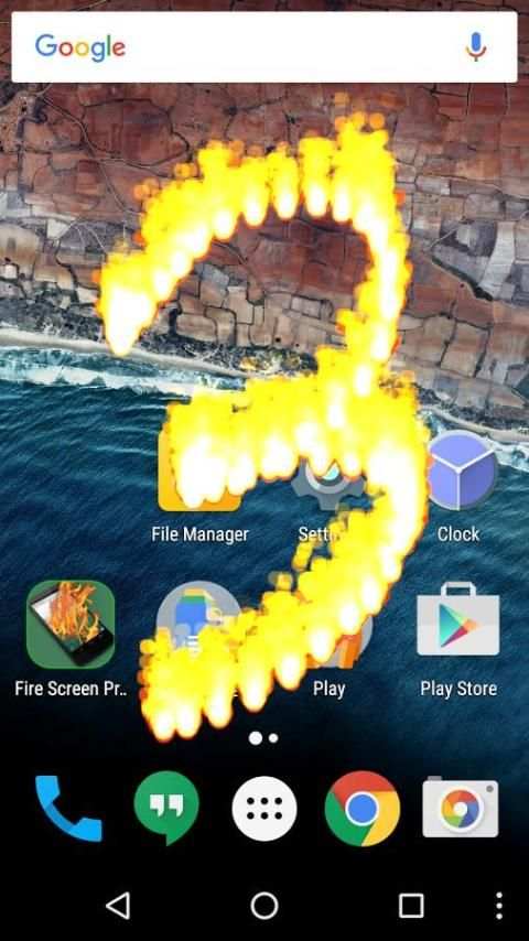 Fire Screen - Prank 2 تصوير الشاشة