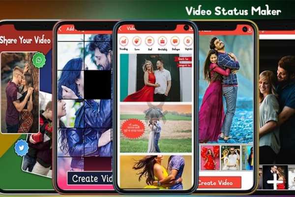 Love Video Maker Pro - Heart Effect Video Maker स्क्रीनशॉट 1
