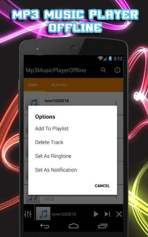MP3 music player offline 1 تصوير الشاشة