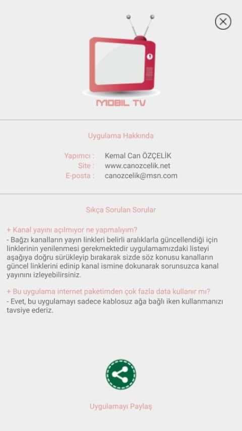 Mobil Tv screenshot 1