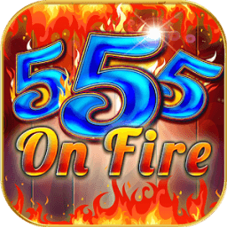 Triple 5 On Fire: slot machine icon