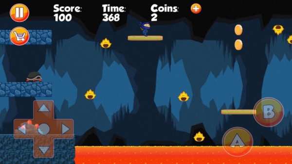 Ninja Super Mari's World screenshot 5